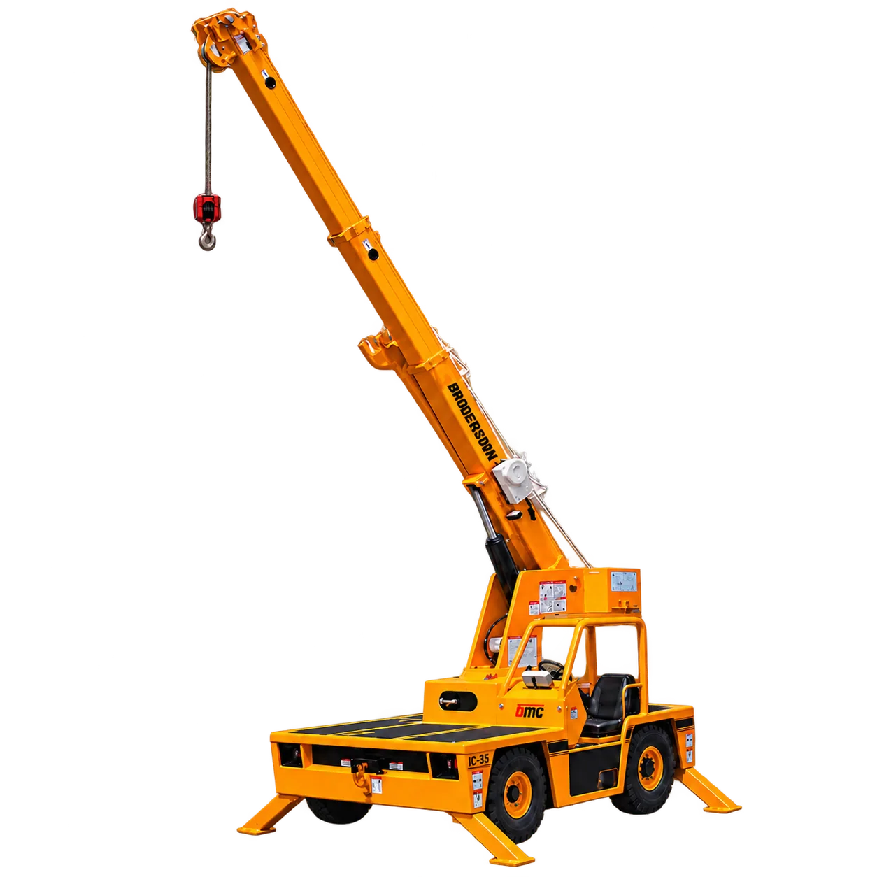 Broderson IC-35-2A carry deck crane