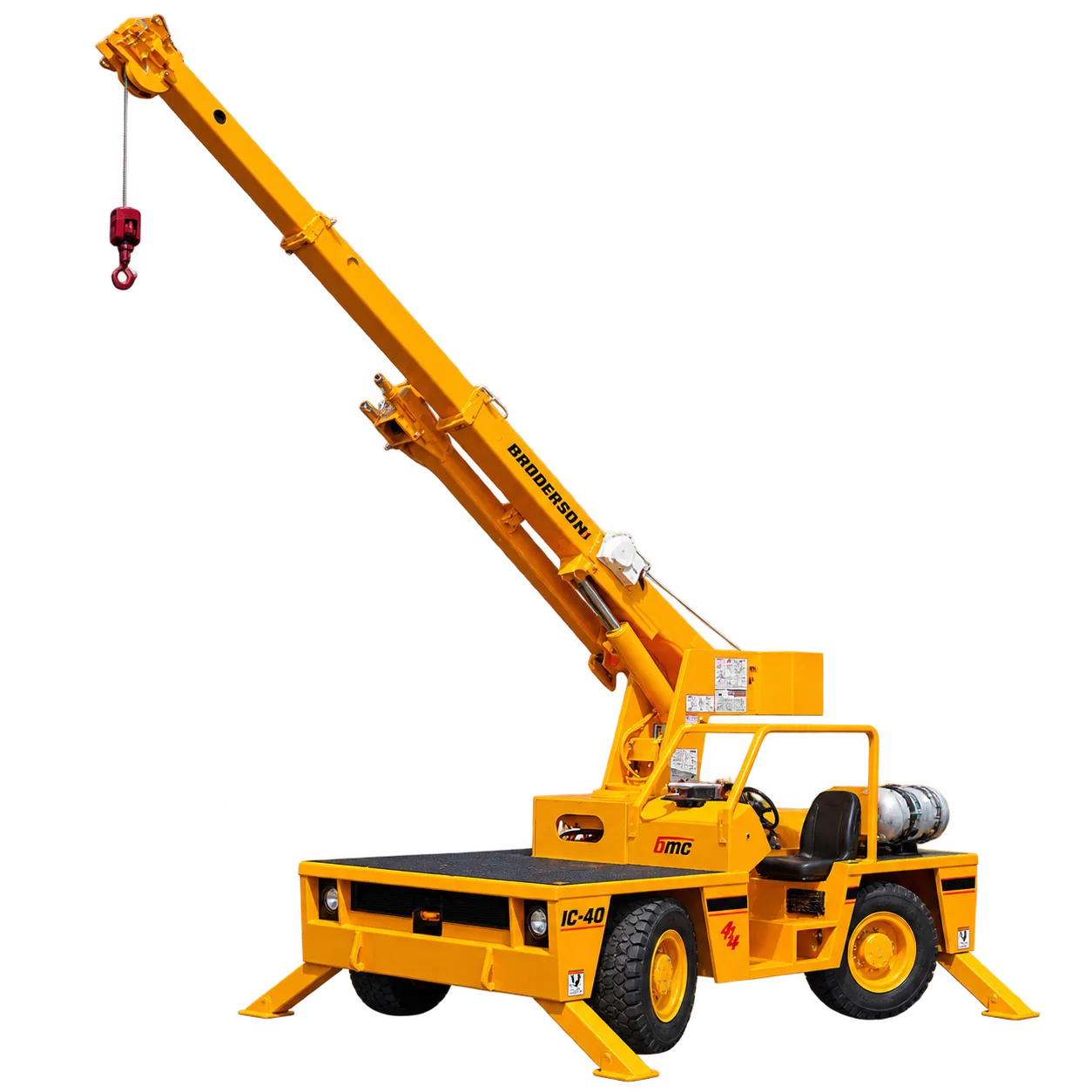Broderson IC-40-2C carry deck crane