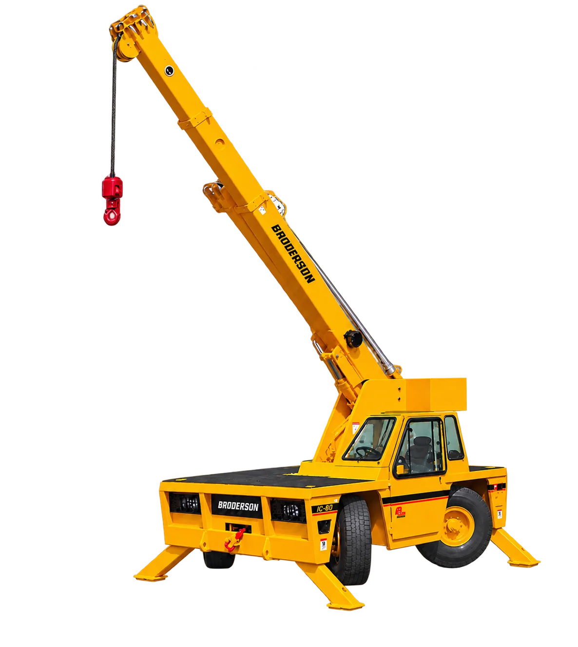 Broderson IC-80-3G carry deck crane