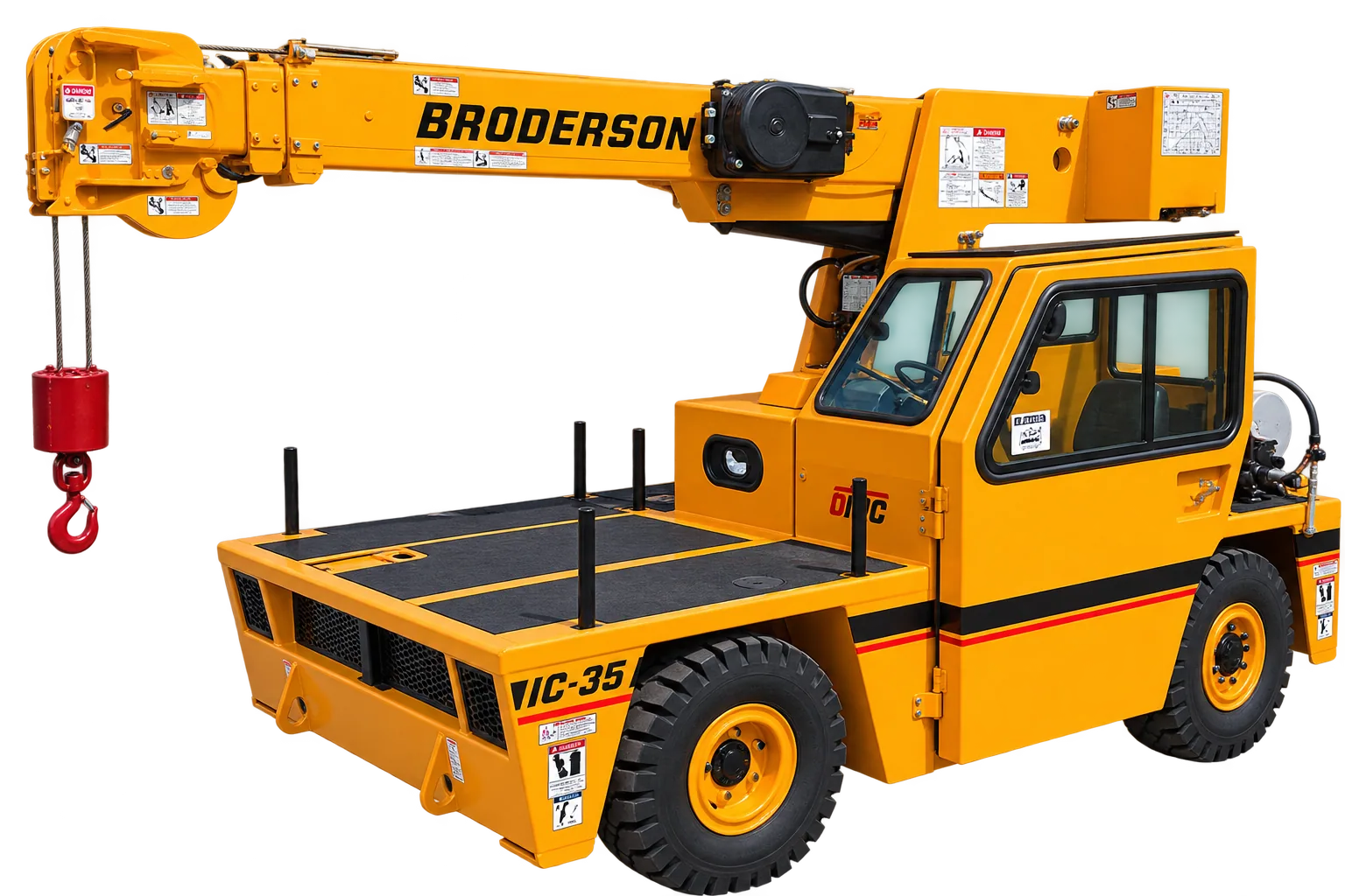 Broderson IC-35-2A carry deck crane