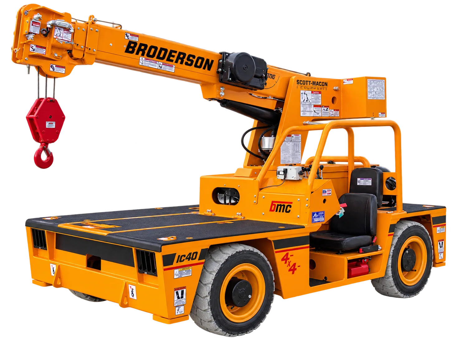 Broderson IC-40 carry deck crane
