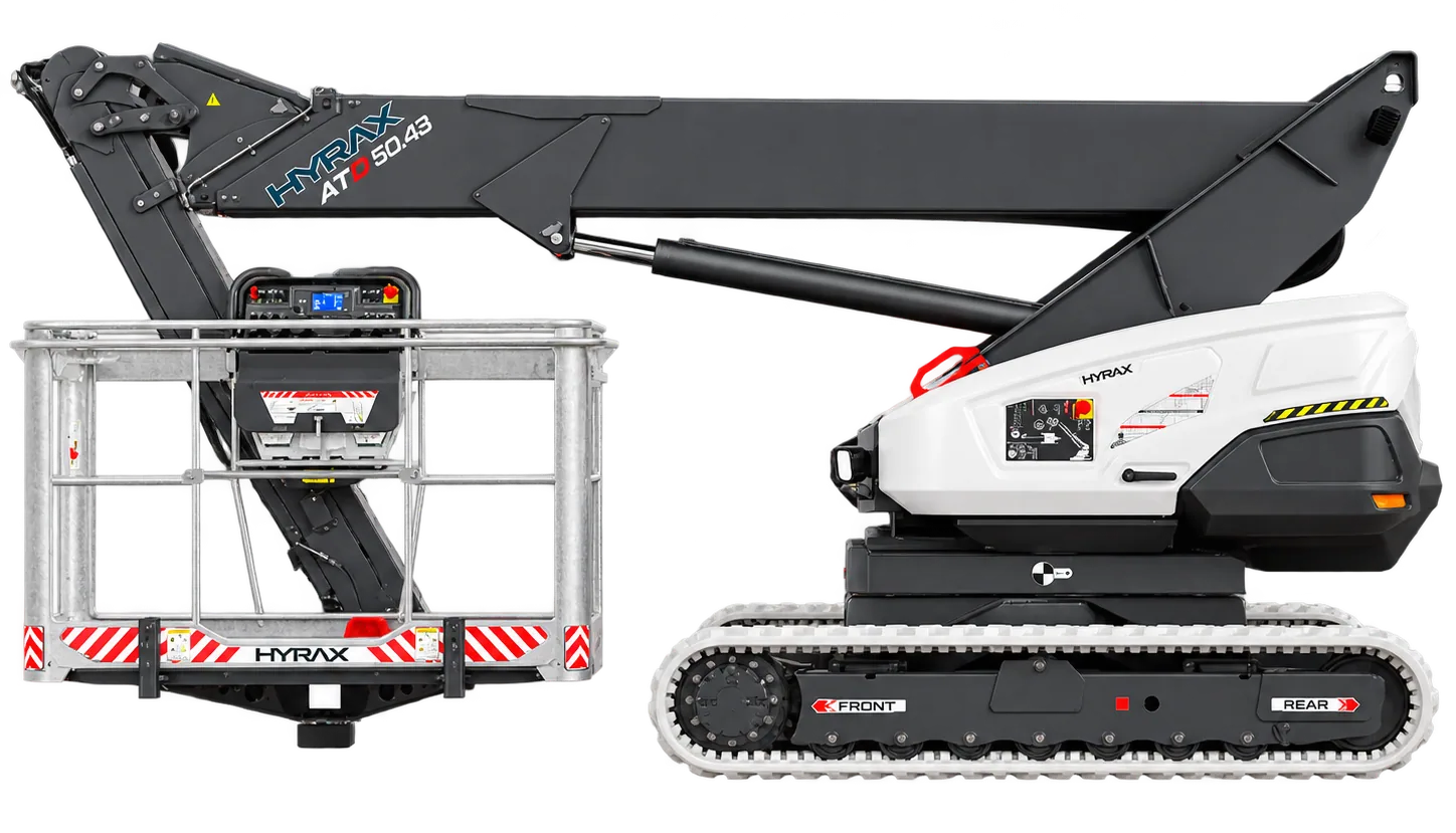 Hyrax 50.43 tracked aerial lift