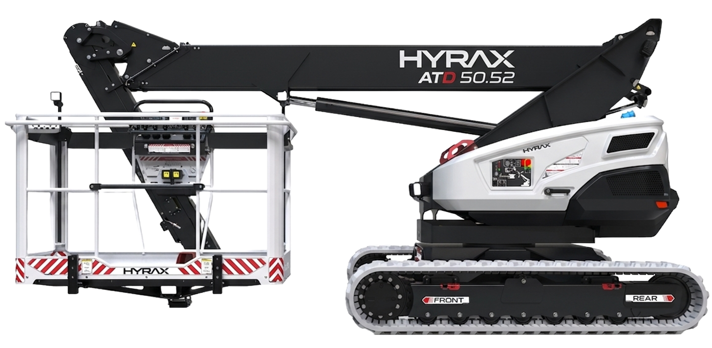 Hyrax 50.52 tracked aerial lift