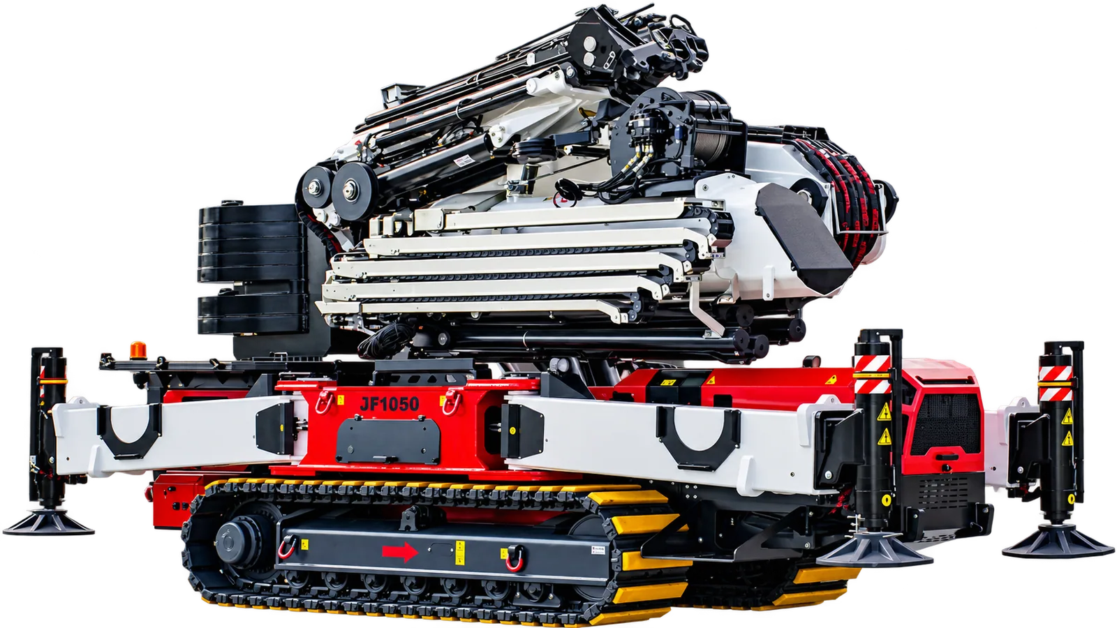 Jekko JF1050 articulated crawler crane
