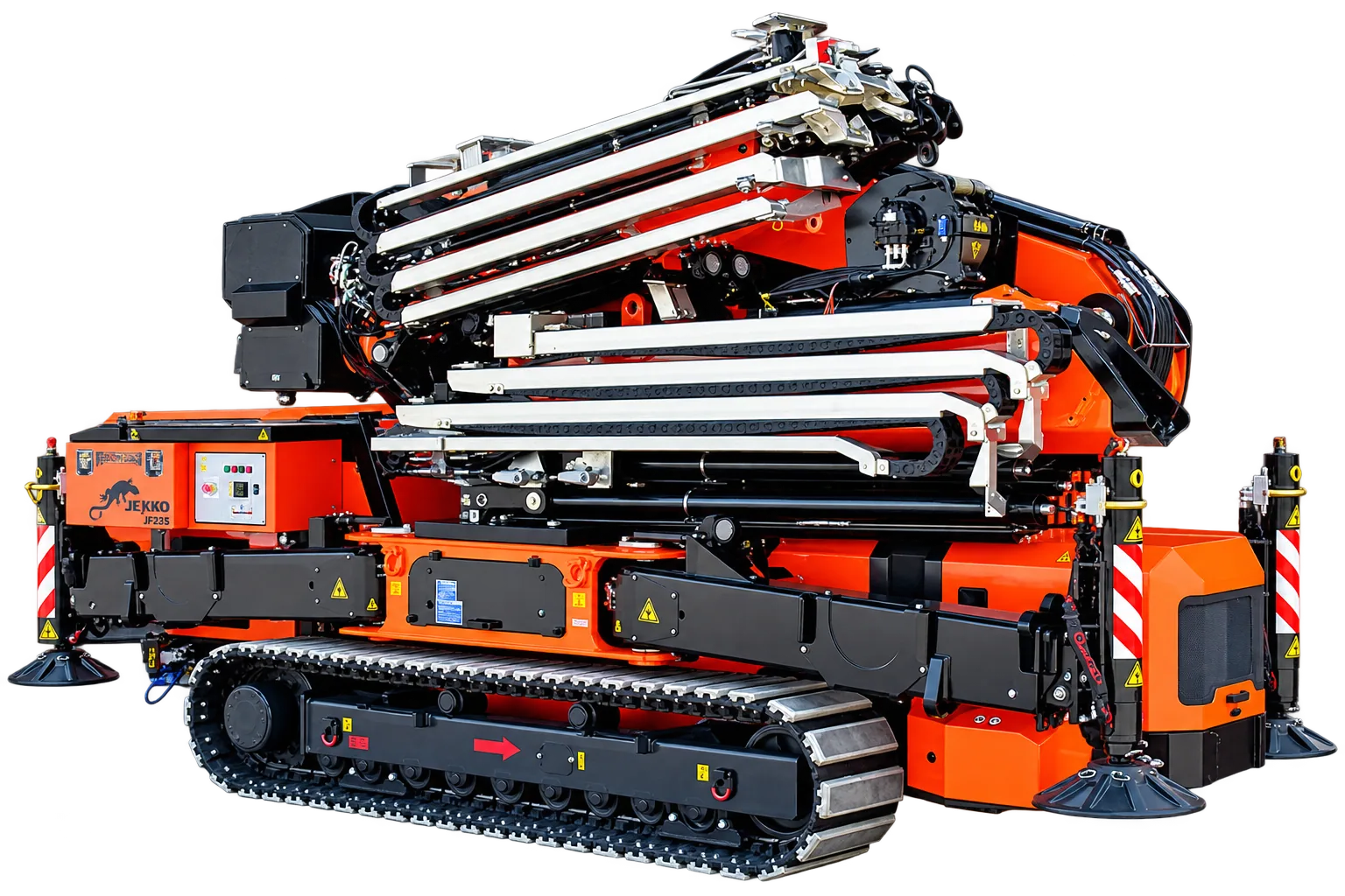Jekko JF235 articulated crawler crane
