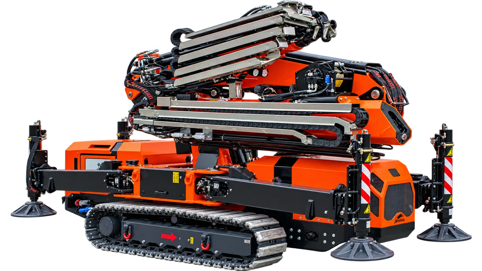 Jekko JF545.2 articulated crawler crane